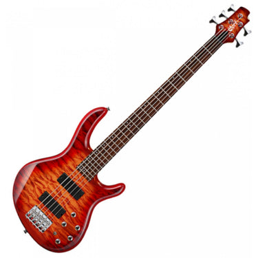Bajo Electrico Cort Action Dlx V Plus Crs 5 Cuerdas Rojo